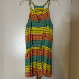 Striped Multicolor women’s  Romper